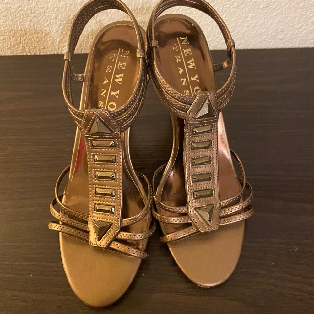 New York Transit summer heels.